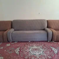 فروش یک دست مبل ۷نفره کارکرده|مبلمان خانگی و میز عسلی|شاهینشهر, فرودگاه هسا|دیوار