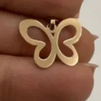 پلاک جذاب پروانه 4میلیون طلا|جواهرات|قم, زینبیه|دیوار