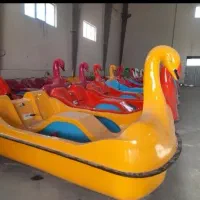 اردک قایق رانی سازی قو دریاچه کشتی موتوری