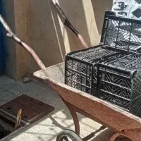 فرغون سه چرخ باب میوه فروشی محکم با تخفیف|ابزارآلات|همدان, |دیوار