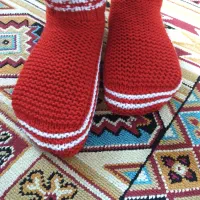 پاپوش قرمز|لباس|رامسر, |دیوار