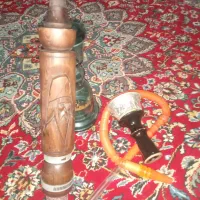 قلیان قدیمی چوب سوختار