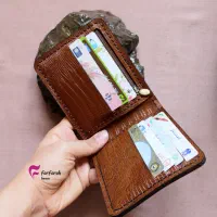 کیف پول جیبی چرم طبیعی مردانه دستدوز|کیف، کفش، کمربند|اصفهان, شیخ اشراق|دیوار