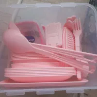 ظروف مسافرتی ۶۰ پارچه برند لیمون