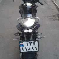 باجاج پالس ان اس ns 150 آبی مشکی مدل ۱۳۹۵|موتورسیکلت|تهران, نظام‌آباد|دیوار