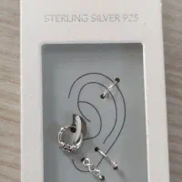 گوشواره و پیرسینگ نقره