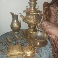 سماور طلایی صنایع دستی