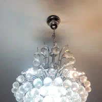 ۲عدد لوستر  ۵شعله  در حد نو