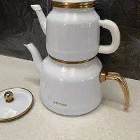 کتری قوری لعابی اصل ترک مارک امسان