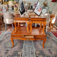 میز جلو مبلی و عسلی تمام چوب روسی|مبلمان خانگی و میز عسلی|شیراز, وزیرآباد|دیوار