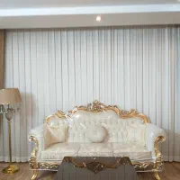 والون پرده طلاکوب