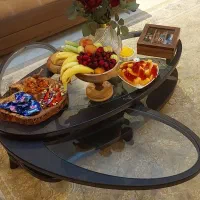 میز وسط پذیرایی  جنس چوب