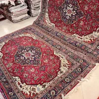 جفت ۶متری دستبافت تبریز نقشه هریس لاکی