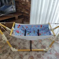 گهواره آسای بانوج مدل لاوین پلاس(دارای پشه بند)|تخت و صندلی بچه|رشت, کوی مهر|دیوار