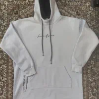 هودی سفید مردانه لانگ شیک و خاص