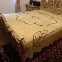 سرویس تخت خواب کاملا چوب|تخت و سرویس خواب|نوشهر, |دیوار