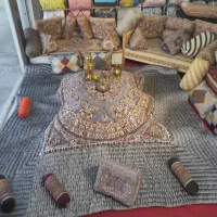 لحاف کرسی نقش انار سلطنتی ابعاد 4 در 4 متر مربع|رختخواب، بالش، پتو|تهران, شهید رجایی|دیوار