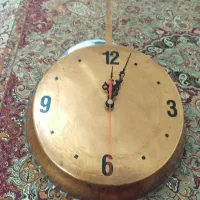 ماهیتابه مسی ساعت