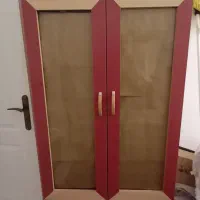 کتابخانه با دو عدد کمد برای اتاق کودک