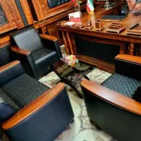 نیم ست اداری اطلس میز صندلی اداری