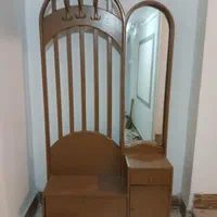 جالباسی کمد دار با آینه قدی