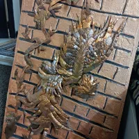 تابلو مسی و صندلی راک|صنایع دستی و سایر لوازم تزئینی|اهواز, زندوکیلی|دیوار