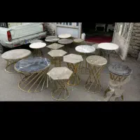 میز فلزی رویه سنگ طبیعی میزتحریر|میز تحریر و کامپیوتر|مشهد, شهید مطهری|دیوار