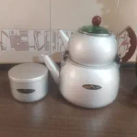 کتری قوری به همراه قندان