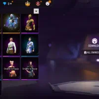 ۶۰تاق اکانت فری فایر لول ۳۷|کنسول، بازی ویدئویی و آنلاین|جیرفت, |دیوار