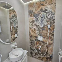 نصب سینک روشویی شیرآلاتتوکارفرنگی والهنگ استراکچر