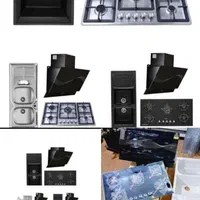 گاز رومیزی استیل و شیشه