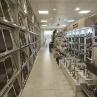 سینک هود گاز فر و روشویی توالت فرنگی یراق و صفحه|مصالح و تجهیزات ساختمان|قزوین, |دیوار