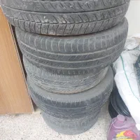 لاستیک پژو با رینگ  لاستیک پراید با رینگ