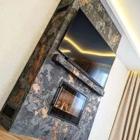 اجرای پتینه دیوار وتابلو فرش و مخمل