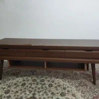 میز تلویزیون چوبی