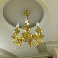 لوستر برنج ۸ شاخه