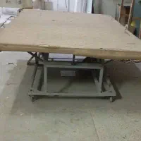 دریل پایه دار ومیز شیشه بری تاشو