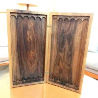 تخته نرد چوب گردو یک تیکه