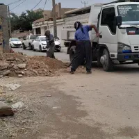 حمل نخاله وپخش مصالح ساختمانی دراسرع وقت