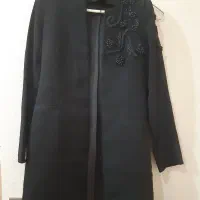 مانتو مشکی مجلسی