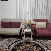 مبل ۷نفره وعسلی ونیز تلویزیون و بوفه|مبلمان خانگی و میز عسلی|وحیدیه, |دیوار