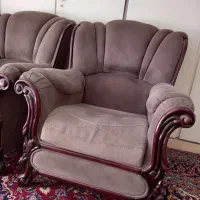 مبل راحتی استیل سالم بدون پارگی و زدگی|مبلمان خانگی و میز عسلی|تهران, نیلوفر|دیوار