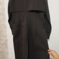 بارونی کاپشن چرم پالتو فوتر(درحد نو  ۳۸تا ۴۲|لباس|ماهدشت, |دیوار