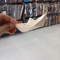 قایق کاغذی و روکش
