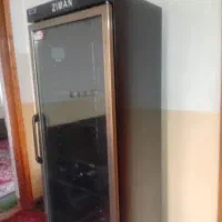 یخچال ویترینی زیمان در حد نو|یخچال و فریزر|فاضل آباد, |دیوار