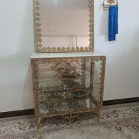 آینه کنسول برنز|بوفه، ویترین، کنسول|دورود, |دیوار