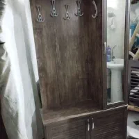 کمد جالباسی و جا کفشی|جاکفشی، کمد، دراور|گلبهار, شهر جدید گلبهار|دیوار