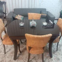 میز ناهارخوری چوبی