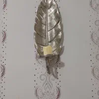 جاشمعی دیوارکوب فلزی طرح پر