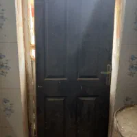 درب چوبی